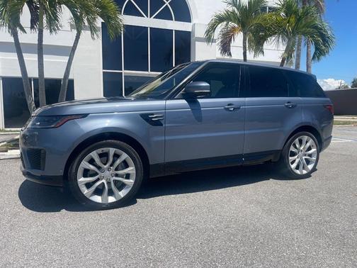 Byron Blue 2019 Land Rover Range Rover Sport 3.0L Supercharged HSE