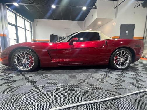 Red 2007 Chevrolet Corvette 3LT Z51