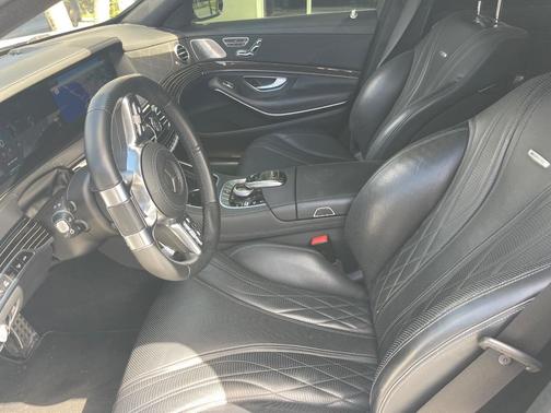 White 2019 Mercedes-Benz AMG S 63 Base 4MATIC