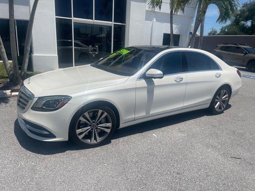 White 2018 Mercedes-Benz S-Class S 450 4MATIC