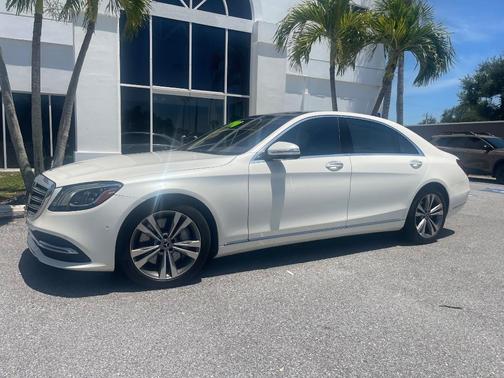 White 2018 Mercedes-Benz S-Class S 450 4MATIC