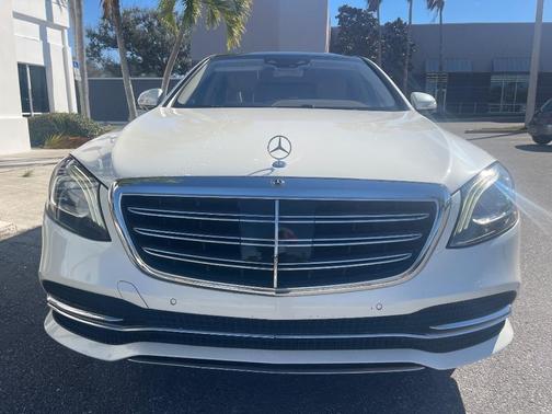 White 2018 Mercedes-Benz S-Class S 450 4MATIC