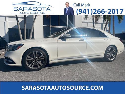 White 2018 Mercedes-Benz S-Class S 450 4MATIC
