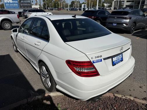 Diamond White Metallic 2014 Mercedes-Benz C-Class C 300 4MATIC Sport