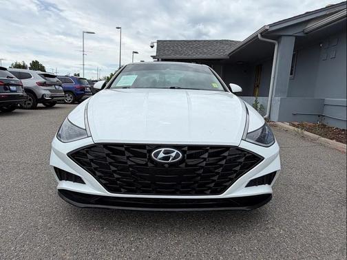 Quartz White 2021 Hyundai SONATA Limited