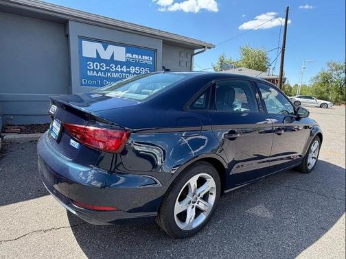 Cosmos Blue Metallic 2018 Audi A3 2.0T Premium