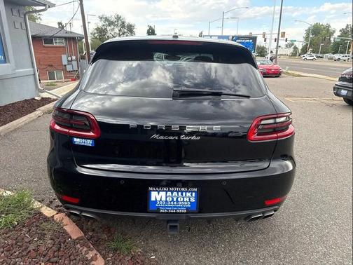 Black 2017 Porsche Macan Macan Turbo