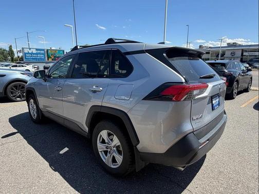 Silver Sky Metallic 2019 Toyota RAV4 Hybrid XLE