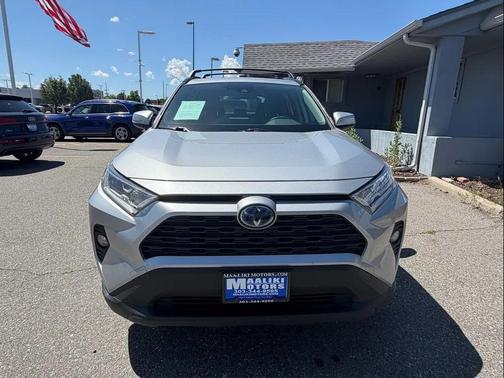 Silver Sky Metallic 2019 Toyota RAV4 Hybrid XLE