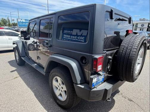 Granite Crystal Metallic Clearcoat 2017 Jeep Wrangler Unlimited Sport