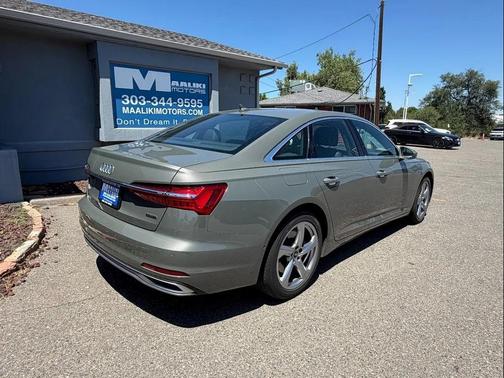 Gray 2024 Audi A6 45 Premium Plus