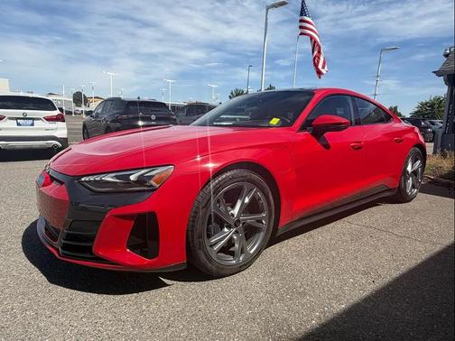 Tango Red Metallic 2024 Audi e-tron GT Premium Plus quattro
