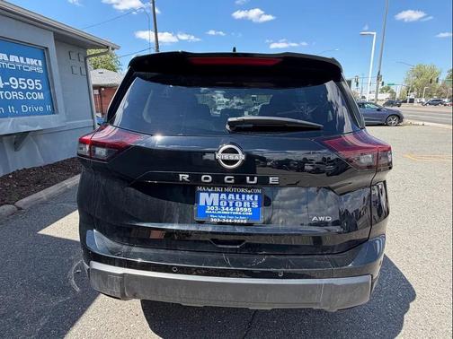 Black 2025 Nissan Rogue SV