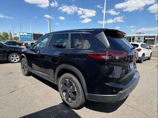 Black 2025 Nissan Rogue SV