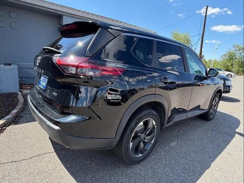 Black 2025 Nissan Rogue SV