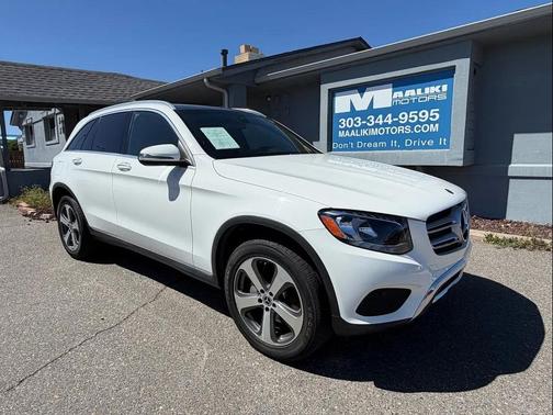 White 2018 Mercedes-Benz GLC 300 4MATIC