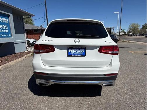 White 2018 Mercedes-Benz GLC 300 4MATIC