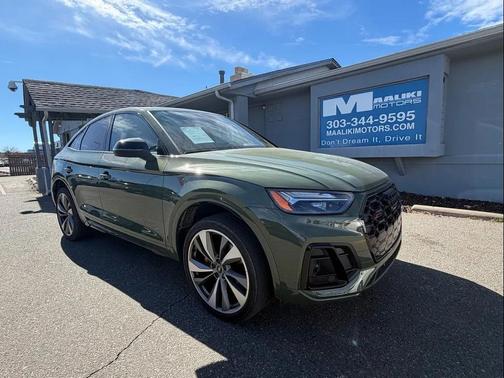 District Green Metallic 2023 Audi SQ5 3.0T Premium Plus
