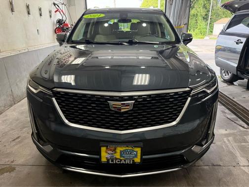 Shadow Metallic 2021 Cadillac XT6 Premium Luxury AWD