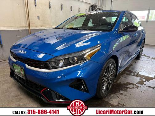 Sporty Blue 2023 Kia Forte GT-Line