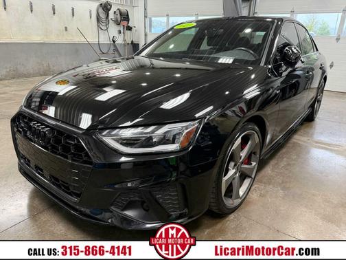 Mythos Black Metallic 2023 Audi A4 45 S line Premium Plus
