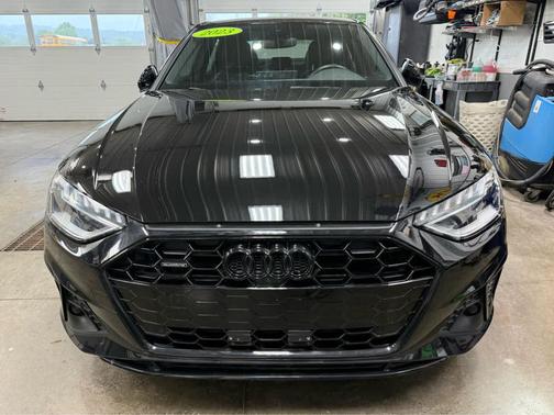 Mythos Black Metallic 2023 Audi A4 45 S line Premium Plus
