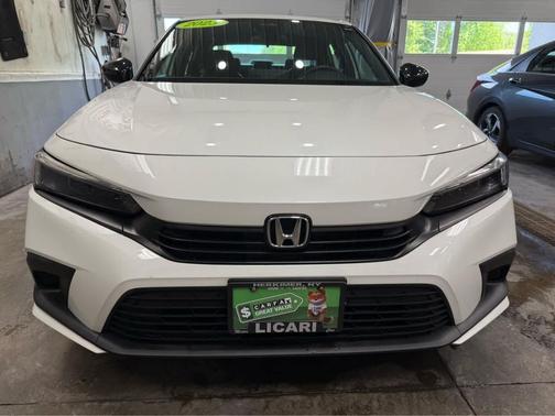 Platinum White Pearl 2023 Honda Civic Sport