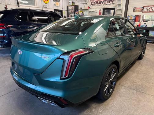 Typhoon Metallic 2025 Cadillac CT4-V V-Series RWD