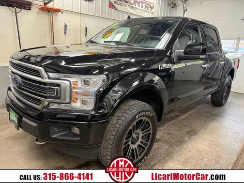 Shadow Black 2018 Ford F-150 Limited