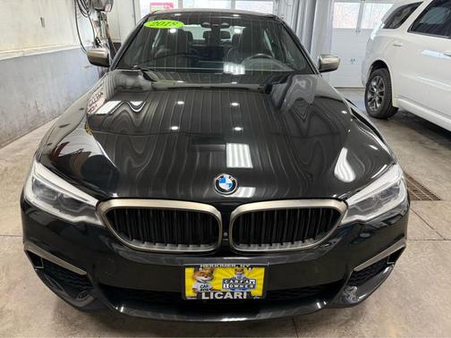 BLACK 2018 BMW M550 i Xdrive