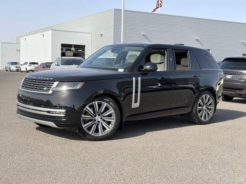 Santorini Black 2025 Land Rover Range Rover P530 Autobiography