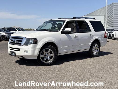 White Platinum Clearcoat Metallic 2014 Ford Expedition Limited