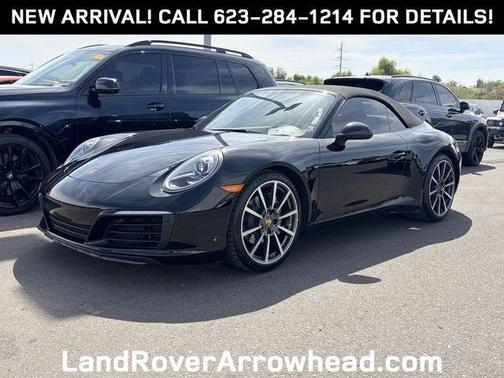 Black 2017 Porsche 911
