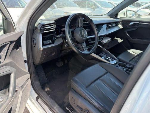 Glacier White Metallic 2024 Audi A3 40 Premium