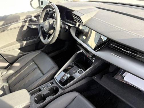 Glacier White Metallic 2024 Audi A3 40 Premium