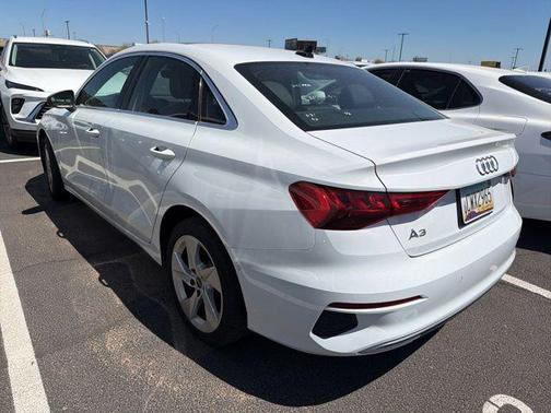 Glacier White Metallic 2024 Audi A3 40 Premium