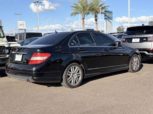 Obsidian Black Metallic 2008 Mercedes-Benz C-Class C300