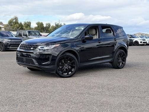 Santorini Black 2023 Land Rover Discovery Sport SE