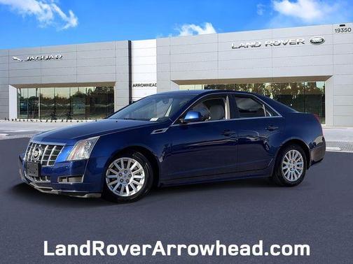Opulent Blue Metallic 2012 Cadillac CTS Luxury