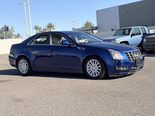 Opulent Blue Metallic 2012 Cadillac CTS Luxury