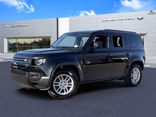 Santorini Black 2024 Land Rover Defender P300