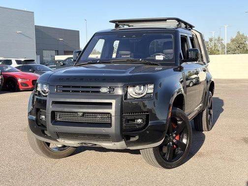 Santorini Black 2023 Land Rover Defender 110 X-Dynamic SE