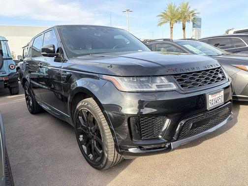 Santorini Black 2022 Land Rover Range Rover Sport HSE Silver Edition MHEV