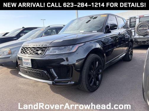 Santorini Black 2022 Land Rover Range Rover Sport HSE Silver Edition MHEV