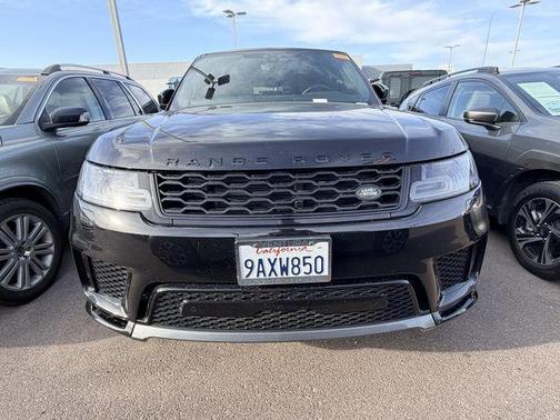 Santorini Black 2022 Land Rover Range Rover Sport HSE Silver Edition MHEV