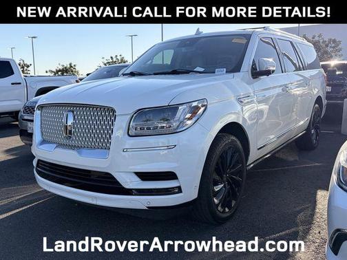 Pristine White 2021 Lincoln Navigator L Reserve