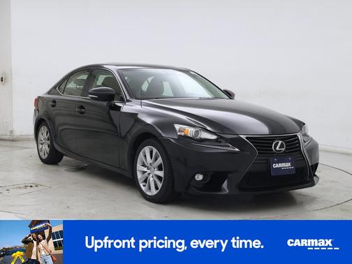 Black 2016 Lexus IS 200t
