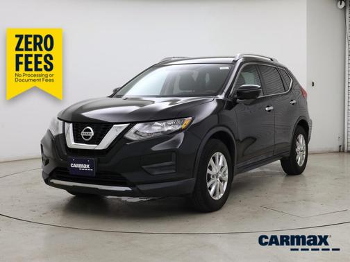 Black 2017 Nissan Rogue SV