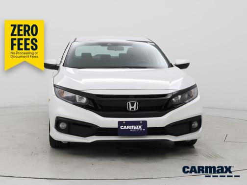 White 2020 Honda Civic Sport