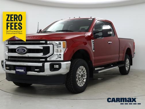 Red 2022 Ford F-250 XLT